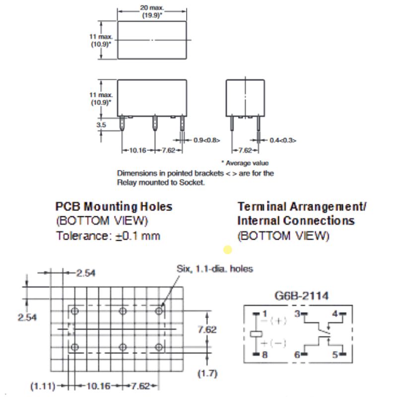 RELAY DC 6V 5928